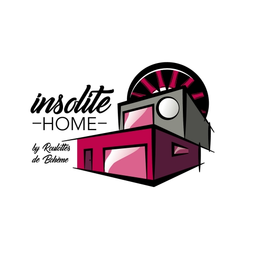 Insolite home by roulottes de bohème - Création du logo Insolite home